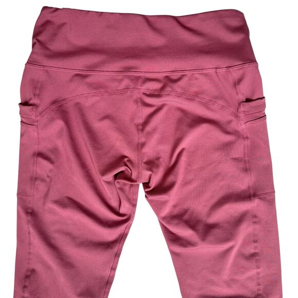 Level Up Active Workout Leggings Women Medium Thigh Pockets Gym Loungewear Pants - Picture 7 of 10